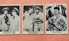 1965 Fleer McHale's Navy Card Lot (3) #’s 9,18,60 ~  picture
