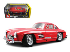 1954 Mercedes 300 SL Gullwing Red 1/24 Diecast Model Car picture