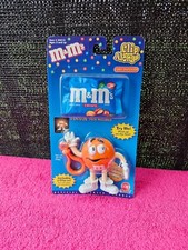 M&M's Orange I'm Crispy Clip Alongs Collectible Candy Dispenser (mms mm's m&ms) picture