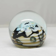 Vintage Richard Ritter Fish Murrhine Art Glass Paperweight picture