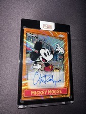 Mickey Mouse Autograph /25 Topps Disney Neon Hobby Box 2026 picture