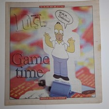 2003 Waterloo Cedar Falls Courier Pulse Newspaper Homer Simpson Notorious BIG IA picture
