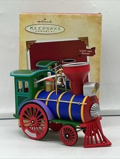2004 Hallmark Keepsake Yule Express Train Magic Ornament -  picture