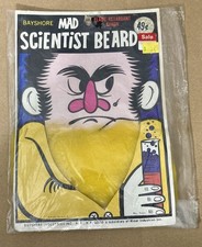 Bayshore Industries VTG 60s Halloween Mad Scientist Beard UNOPENED In Package picture