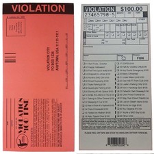 5 Fake GaG Joke Parking Tickets - Funny Violation Tickets Put on Cars picture