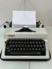 Vintage Erika 105 Typewriter Cyrillic Keyboard Made in GDR DDR Robotron w/ Case picture