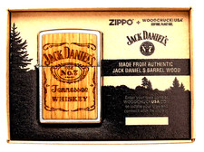 Stunning Woodchuck Jack Daniels Zippo Lighter Lifetime Warranty picture