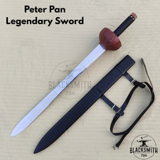 Peter Pan Sword Replica Handmade Peter Banning Hook Movie Inspired Sword 36'' picture