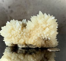 Scalenohedral Calcite Crystal Cluster — Yunnan Province, 748g 'Porcupine' Ros... picture