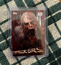 Topps (1/1) Walking Dead Walkers Insert W-10 The Watchtower Was Weakened 2016 picture