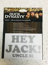 Duck Dynasty Commander Auto Car Sticker Decal Hey Jack Uncle Si picture