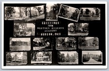 K54/ Hudson Ohio RPPC Postcard c1950s 15View Western Reserve Academy 265 picture