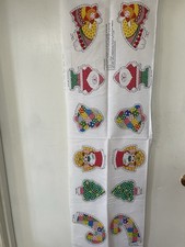 VINTAGE SPRING MILLS CHRISTMAS CALICO ORNAMENT PANEL 1976 picture