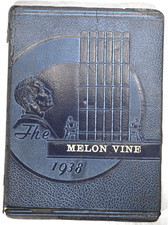 Vintage 1938 Weatherford TX High School Yearbook Melon Vine picture