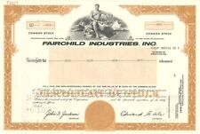 Fairchild Industries, Inc. - Stock Certificate - Specimen Stocks & Bonds picture