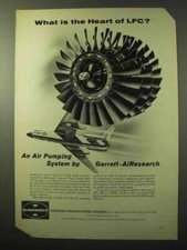 1964 Garrett AiResearch Pumping System Ad - X-21A Plane picture