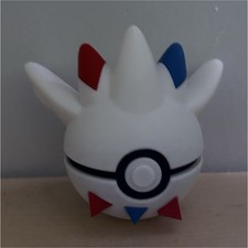 Pokémon Togepi Plastic Figure White Red Blue Black Character Figurine Toy picture