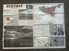 Vintage June 28, 1943 WWII NEWSMAP - Gliders: Weapons of War picture
