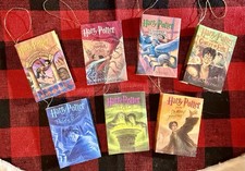 7 HP BOOK REPLICA ORNAMENTS HANDMADE CUSTOM ORDER picture