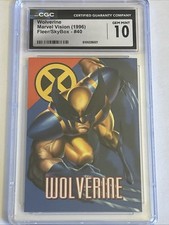 Wolverine Marvel Vision 1996 Fleer/skybox #40 picture
