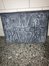 Vintage Trojan Horse Plaster depicted art piece picture