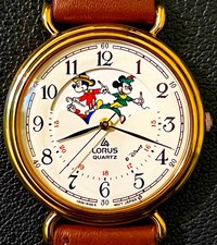 Vintage Lorus Seiko Mickey Mouse Watch | Mickey Through the Years Rotating Disc picture