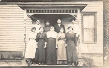 J7/ Havelock? Nebraska RPPC Postcard c1915 Joe Rezabeck Home 86 picture