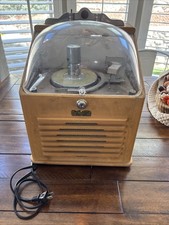 VTG 1950's Ristaucrat Coin Op Tabletop 45 Record New Cord Partially Working READ picture