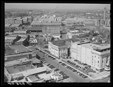 Durham North Carolina 1940 Downtown Center Chesterfield Cigarette Factory picture