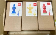 Nintendo Pikmin Flower Vase Set Red Yellow Blue 3pc Complete Set Box Limited JDM picture
