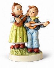1972 Vintage Goebel Hummel Figurine Happy Days TMK 5 Boy Girl Music Musicians picture
