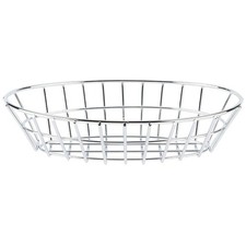 G.E.T. 4-20144 Chrome Oval Metal Wire Basket Metal Wire Baskets Collection picture