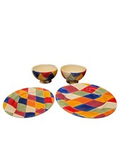 Mixed Lot Artimino Ciao Harlequin Dinner 11⅜