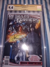 Transformers Dark Of The Moon Movie Adaptation #1 Signed By Josh Duhamel picture