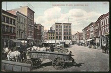 Vintage Postcard Commercial Place Norfolk Virginia  picture
