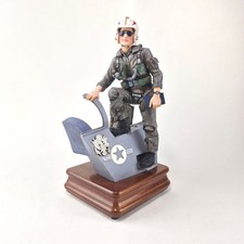 Vanmark American Heroes Flight Line AH81576 Fighter Pilot Music Box 10