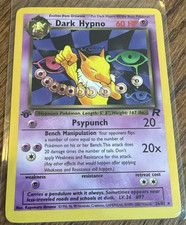 Pokemon Dark Hypno 26/82 1st Edition Team Rocket Rare WOTC 2000 NM picture