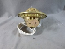 ANTIQUE OLD  DUPLEX BRASS SCREW FIT OIL LAMP BURNER picture