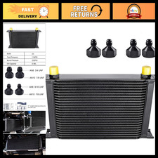 EVIL ENERGY 25 Row Oil Cooler, 10AN Engine Oil Cooler Universal picture