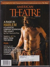 AMERICAN THEATRE Andre De Shields Tracey Scott Wilson Craig Lucas ++ 7-8 2004 picture