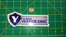 YUKON HARDCORE Sticker / Decal  OLD STOCK ORIGINAL RACING picture