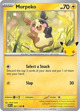 Pokémon TCG Morpeko 61 30th Celebration Common NM picture