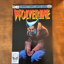 Wolverine #3 (1982) Marvel Limited Series Newsstand Frank Miller Claremont picture