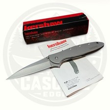 Kershaw 1660 Leek Ken Onion 14C28N Stainless SpeedSafe Assisted EDC Knife USA picture