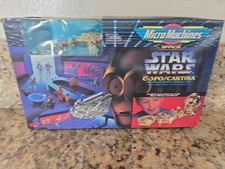 Galoob Micro Machines Star Wars C-3PO/Cantina Action Set Sealed  picture