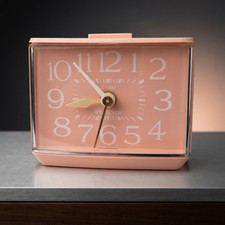 Vtg Westclox Model 22254 Softee Peach Drowse Dialite Alarm Clock Analog Retro picture