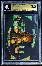 2013 Fleer Marvel Retro Metal Universe TI-22 Wolverine #19 BGS 9.5 Gem 💎  picture