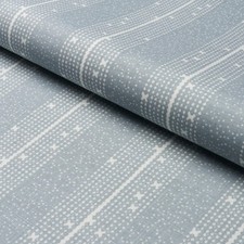 Schumacher Veere Grenney Linen Print Fabric- Stella Stripe / Blue 1.40 yd 182112 picture