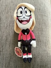 OFFICIAL Hazbin Hotel Charlie Plushie SharkRobot Vivziepop 2020 14” NEW W TAG picture
