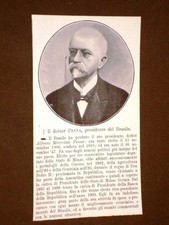 Afonso Augusto Moreira Penalty of Santa Barbara President of Brazil picture